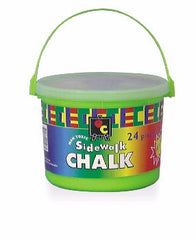 Chalk-Sidewalk Bucket (24 Pieces)