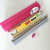NEW Cling Film Cutter Plastic Box with Sliding Knife