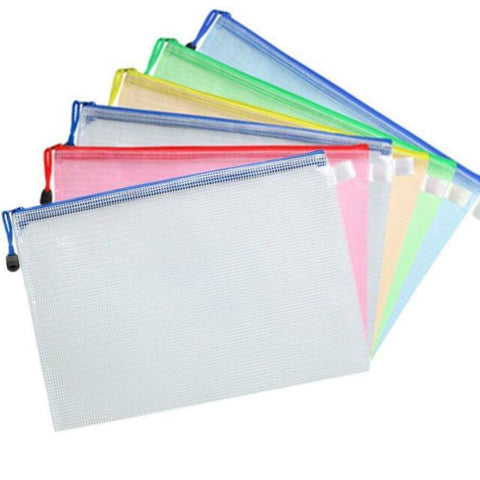 Mesh Zip Bag A4 Size