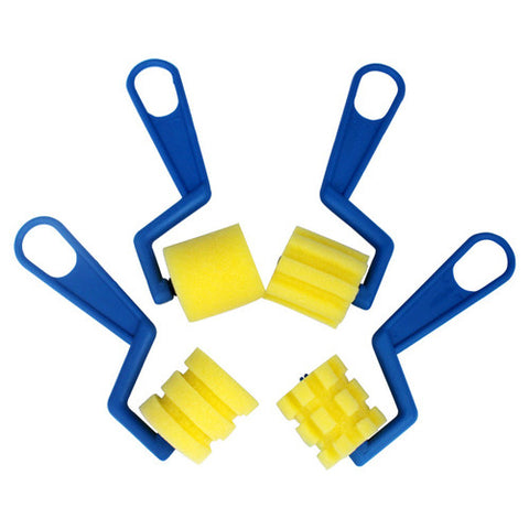 Paint Pattern Sponge Roller 4 Patterns